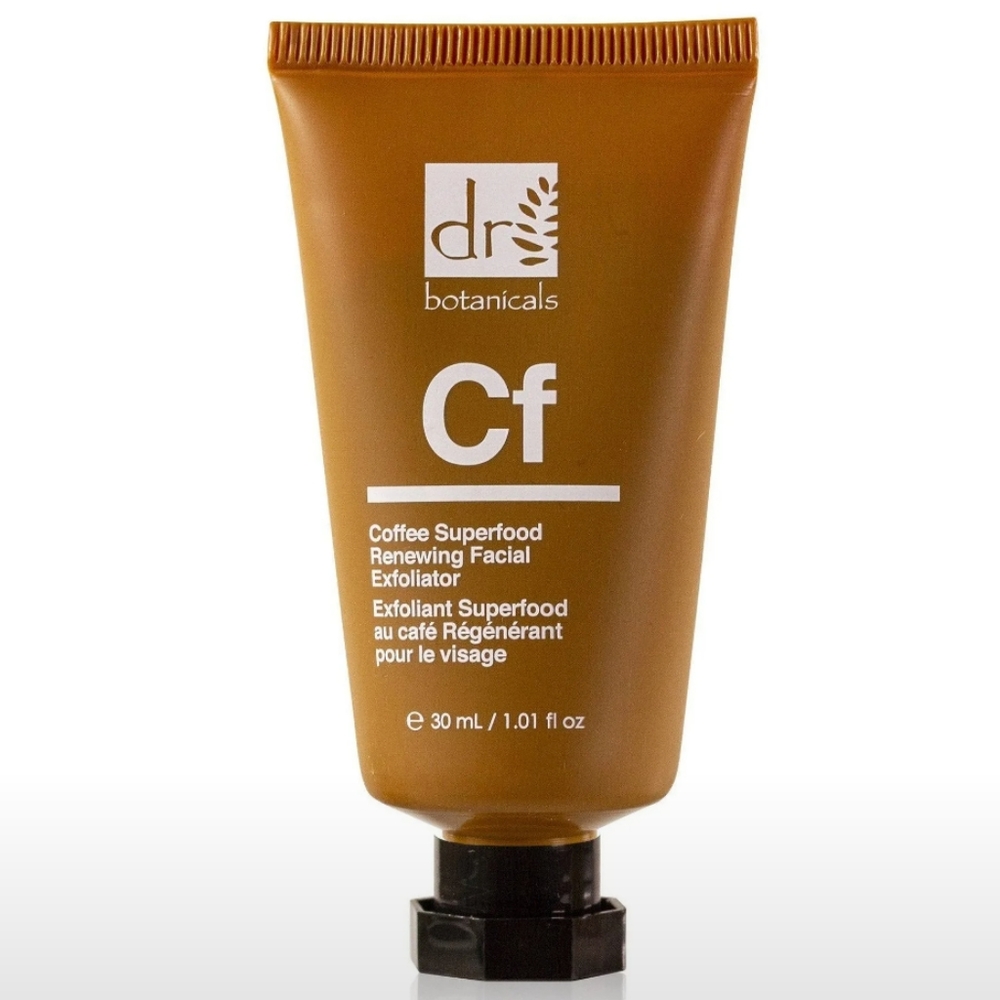 (3/30$) Dr botanicals, coffee and walnut superfood renewing facial exfoliator